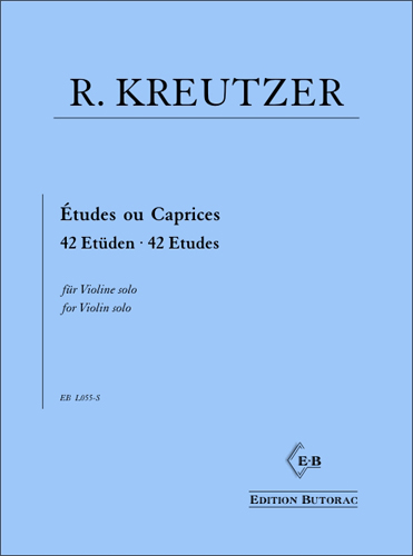 Cover - Kreutzer, Etudes ou Caprices